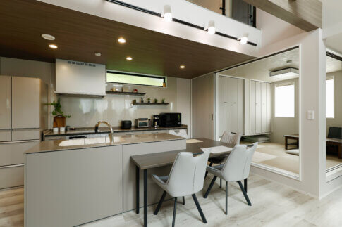 ゆったりとした広々空間、理想を追求したお家