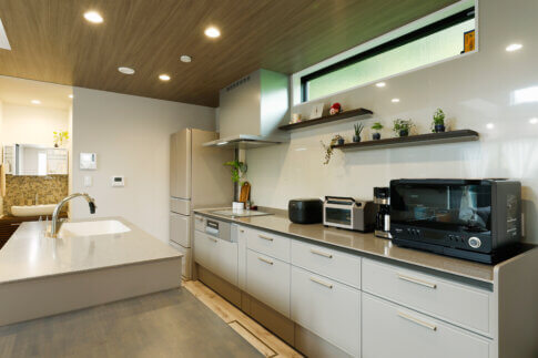 ゆったりとした広々空間、理想を追求したお家