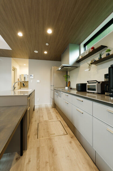 ゆったりとした広々空間、理想を追求したお家