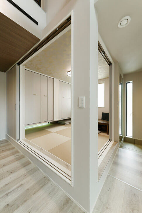 ゆったりとした広々空間、理想を追求したお家