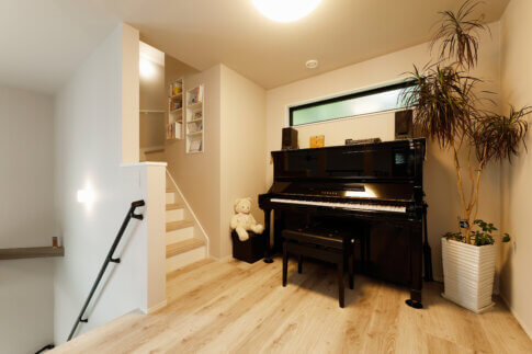 ゆったりとした広々空間、理想を追求したお家