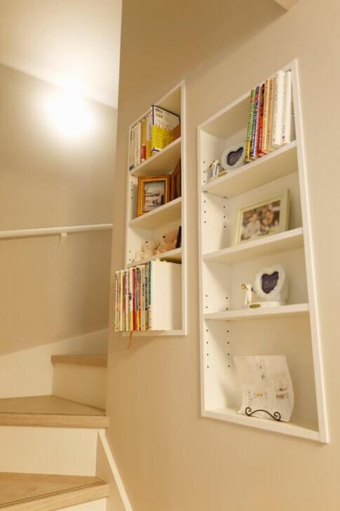 ゆったりとした広々空間、理想を追求したお家